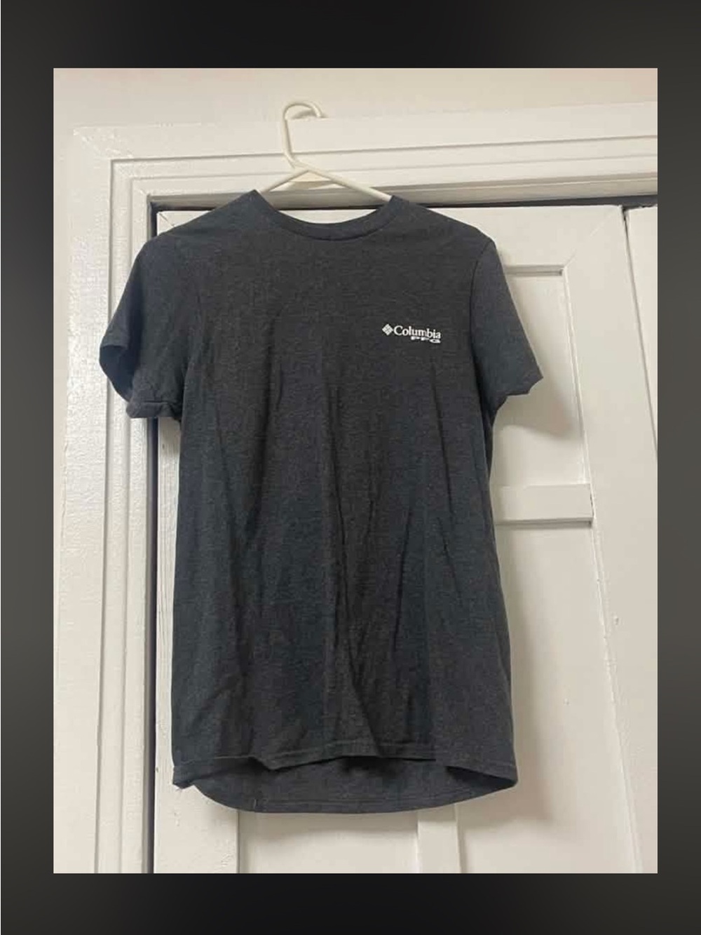 Columbia Charcoal Short Sleeve Logo Tee